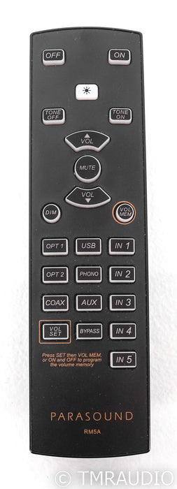 Parasound P6 2.1 Channel Preamplifier; P-6; Black; Remote