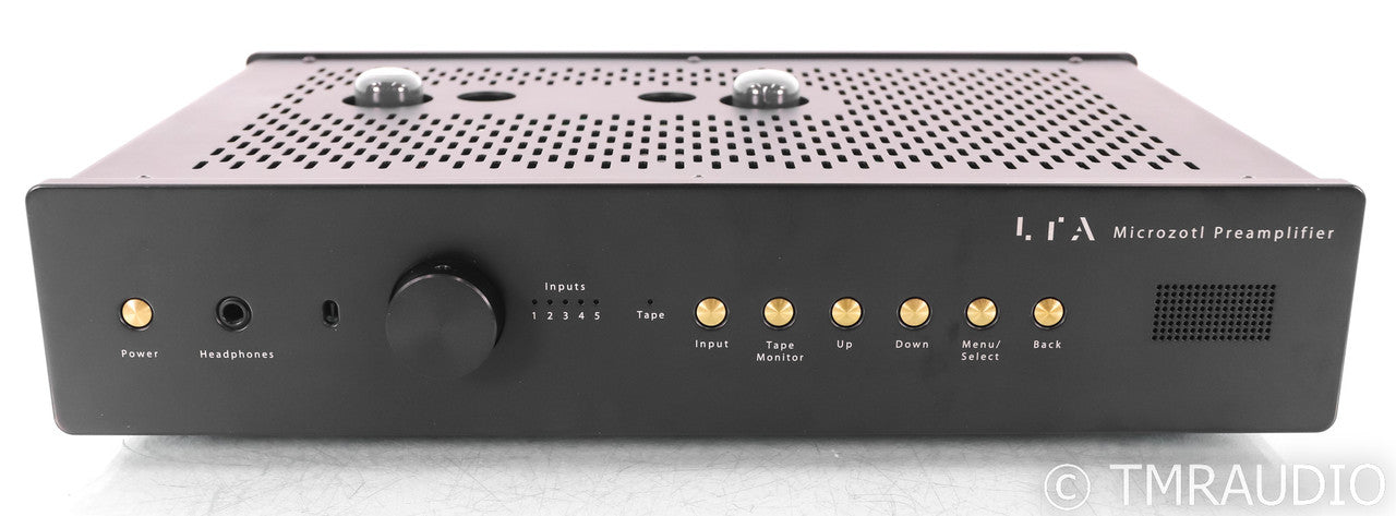 LTA Microzotl Stereo Tube Preamplifier; Remote; Black; Level 2