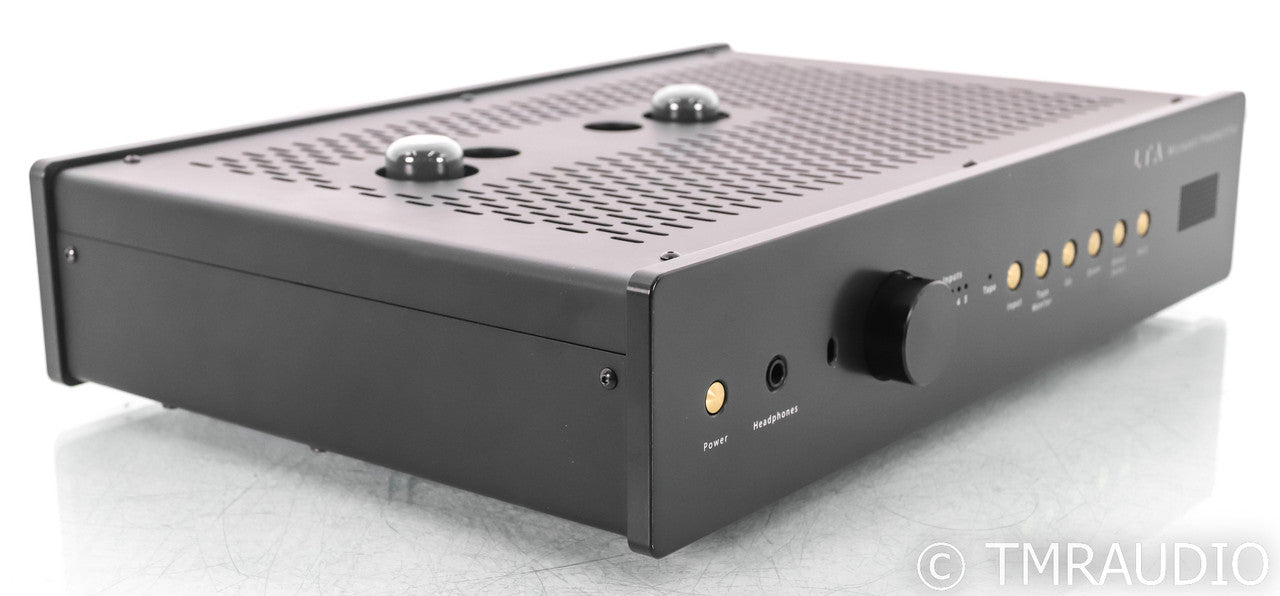 LTA Microzotl Stereo Tube Preamplifier; Remote; Black; Level 2