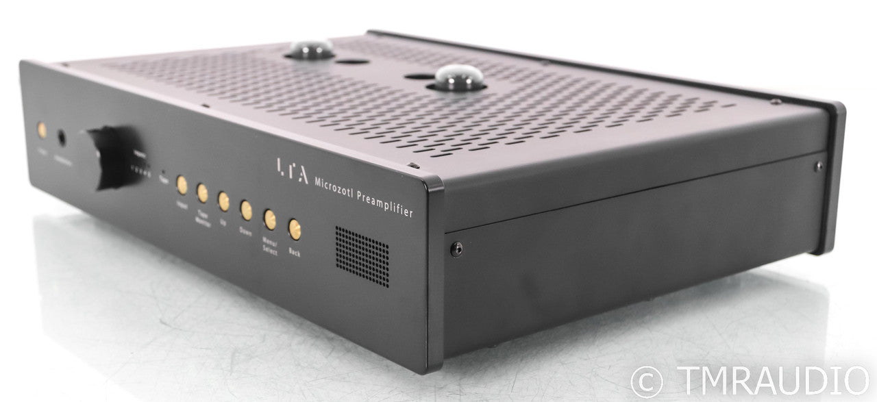 LTA Microzotl Stereo Tube Preamplifier; Remote; Black; Level 2