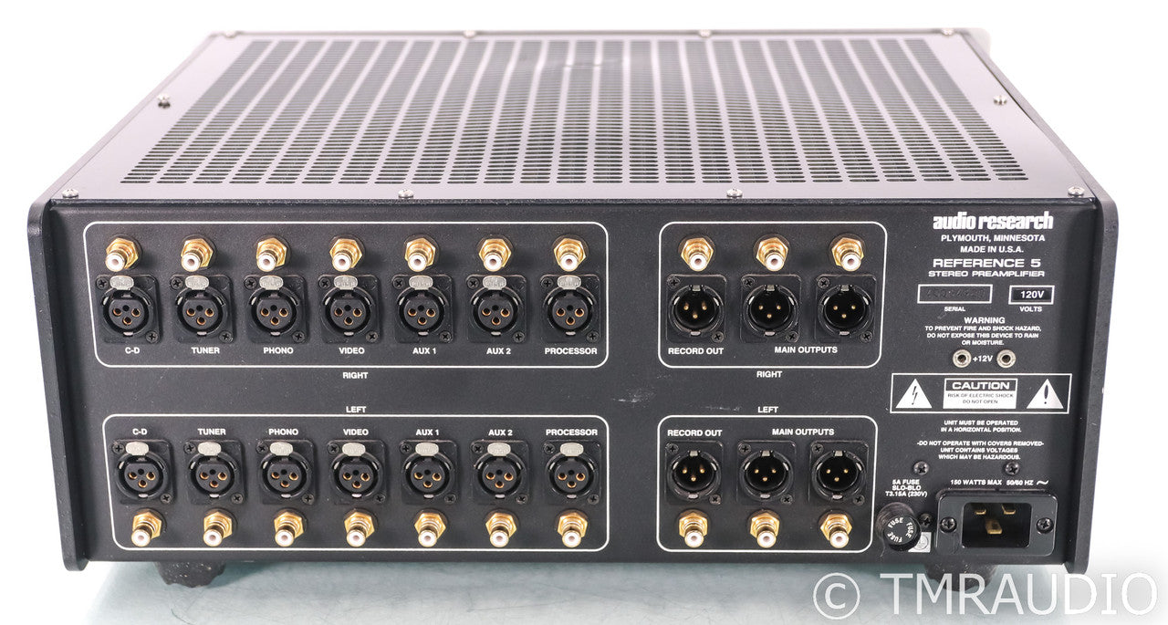 Audio Research Reference 5SE Stereo Tube Preamplifier; 5-SE; Remote