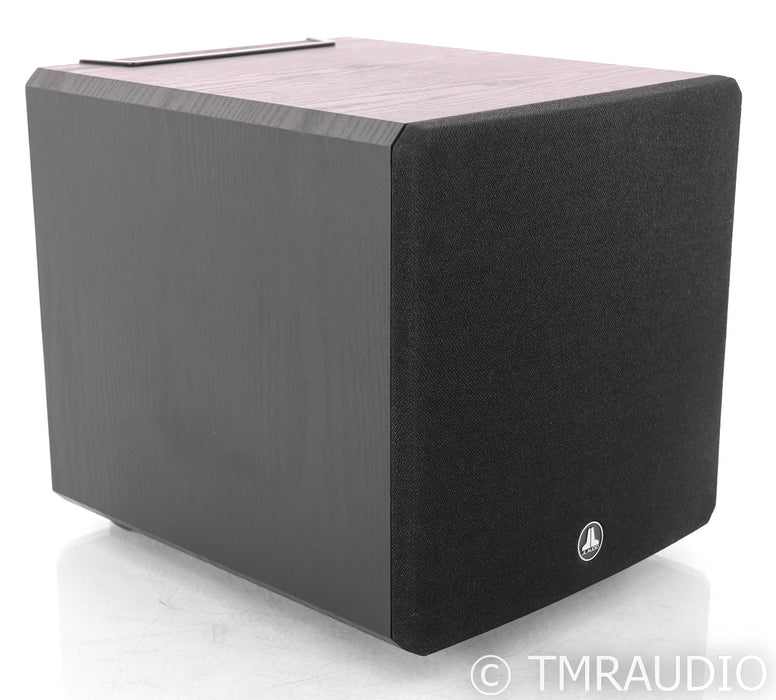 JL Audio E-Sub e110 10" Powered Subwoofer; Black Ash; E-110