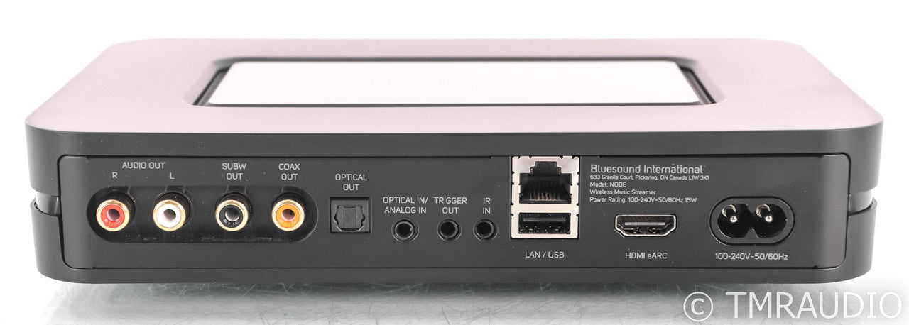 Bluesound NODE Gen 3 Wireless Network Streamer; Bluetooth (Current Model)