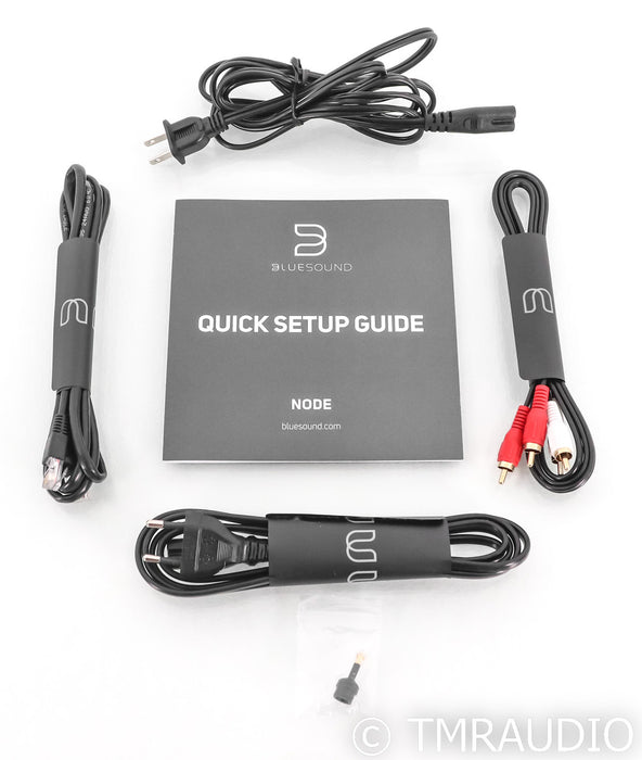 Bluesound NODE Gen 3 Wireless Network Streamer; Bluetooth (Current Model)