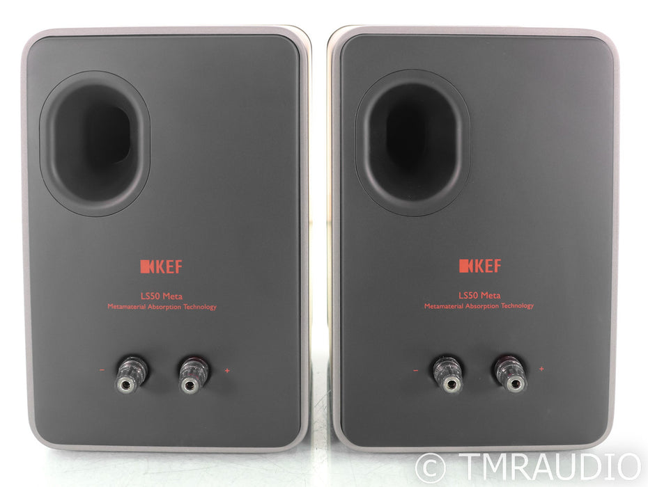 Kef LS50 Meta Bookshelf Speakers; Titanium Pair; LS-50