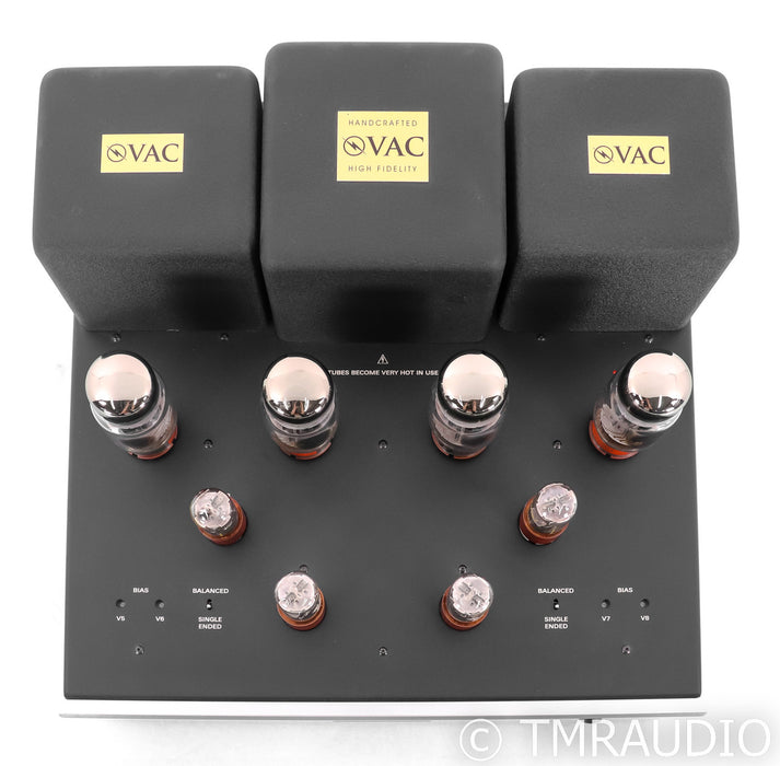 VAC Phi 200 Stereo Tube Power Amplifier; 200; Silver