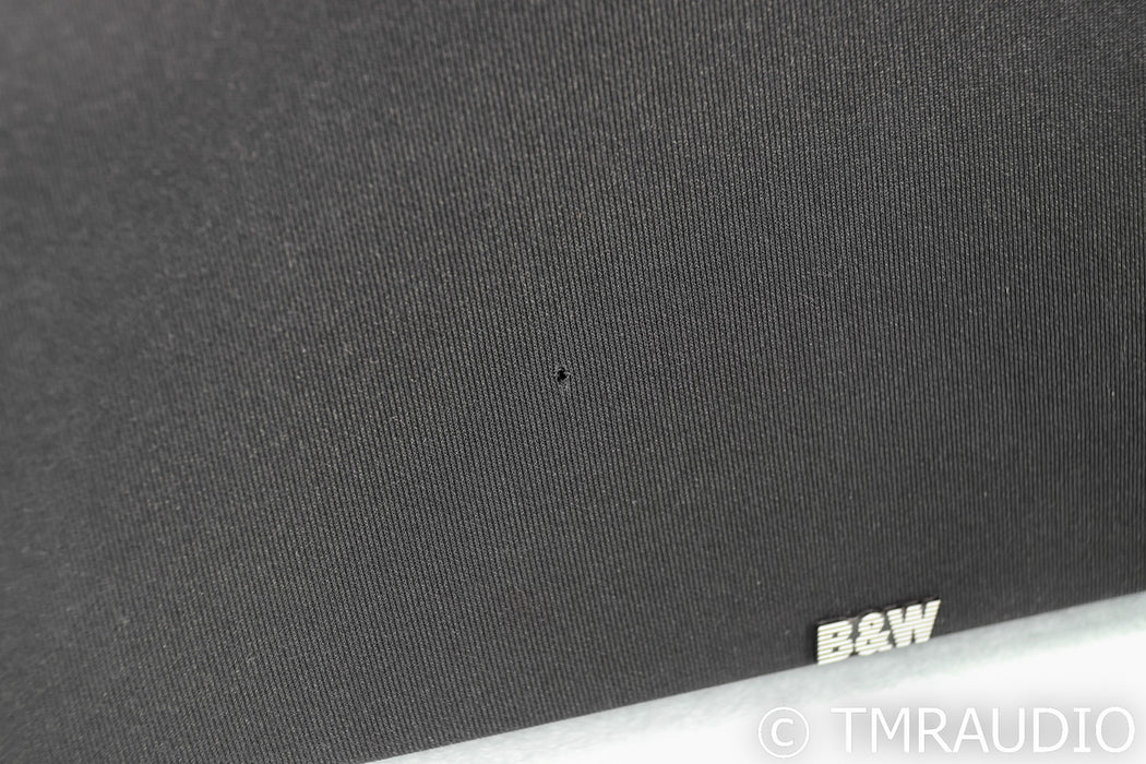 B&W Nautilus HTM2 Center Channel Speaker; Black Ash