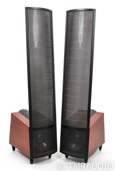 Martin Logan Summit X Electrostatic Floorstanding Speakers; Cherry Pair