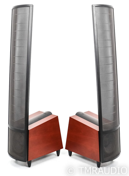 Martin Logan Summit X Electrostatic Floorstanding Speakers; Cherry Pair