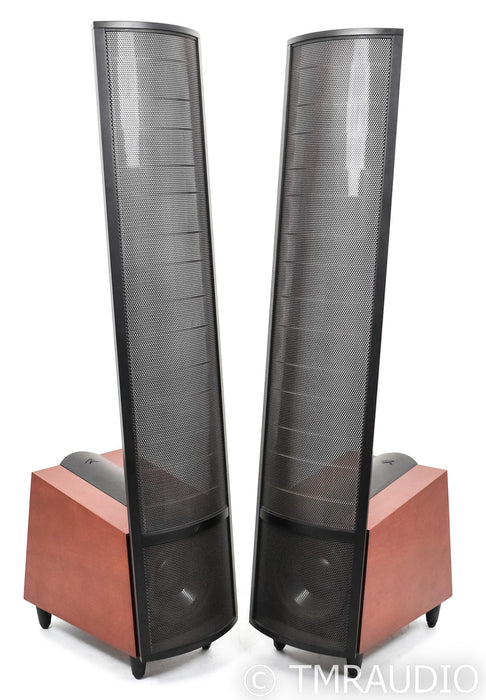 Martin Logan Summit X Electrostatic Floorstanding Speakers; Cherry Pair