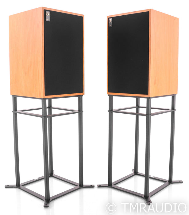 Graham Audio Chartwell LS6 Bookshelf Speakers; Cherry Pair w/ Stands; LS-6
