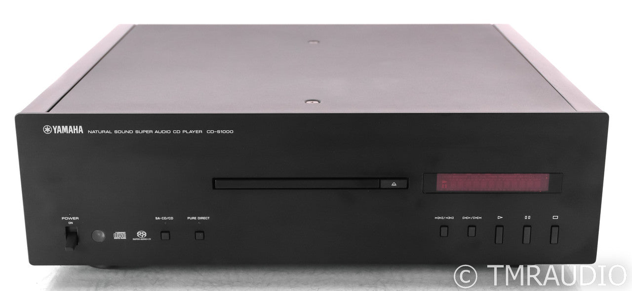 Yamaha CD-S1000 CD / SACD Player; Remote; Black; CDS1000 — The