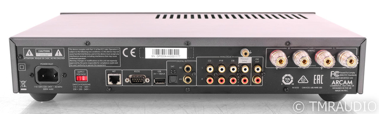 Arcam SA20 Stereo Integrated Amplifier; Remote; DAC; MM Phono; SA-20