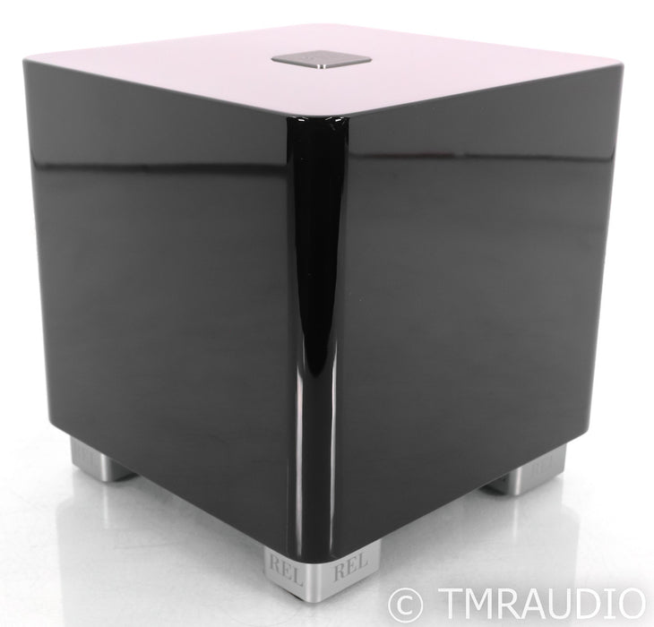 REL T/5x 8" Powered Subwoofer; T5x; Piano Black
