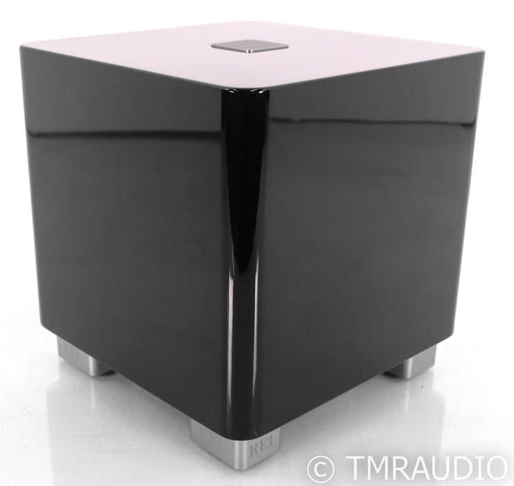 REL T/5x 8" Powered Subwoofer; T5x; Piano Black