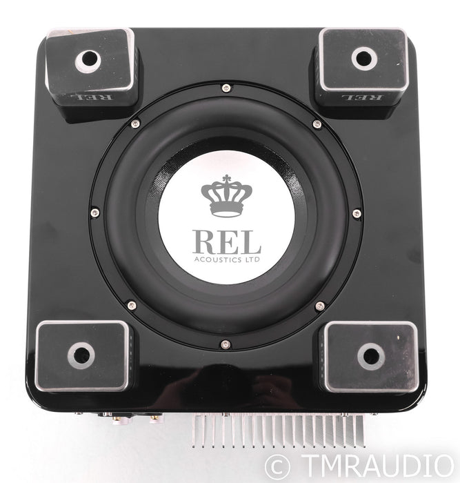 REL T/5x 8" Powered Subwoofer; T5x; Piano Black