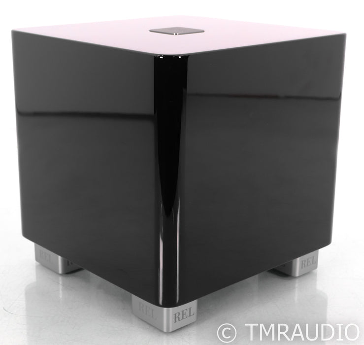 REL T/5x 8" Powered Subwoofer; T5x; Piano Black