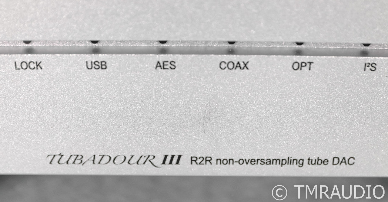 Audio Mirror Tubadour III SE R2R Tube DAC; Silver; Special Edition