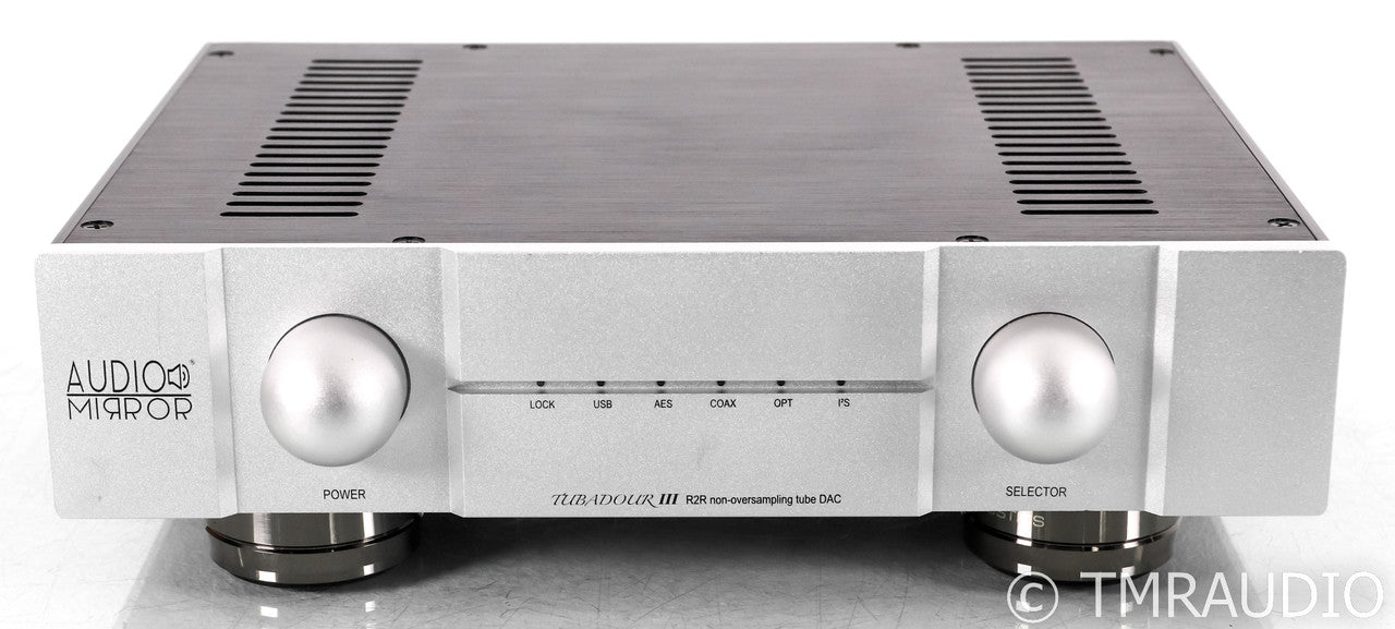 Audio Mirror Tubadour III SE R2R Tube DAC; Silver; Special Edition