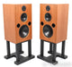 Harbeth 40.2 Floorstanding Speakers; Cherry Pair w/ Stands