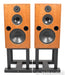 Harbeth 40.2 Floorstanding Speakers; Cherry Pair w/ Stands