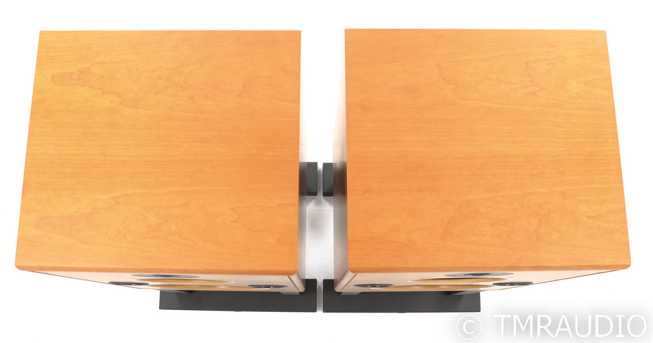 Harbeth 40.2 Floorstanding Speakers; Cherry Pair w/ Stands