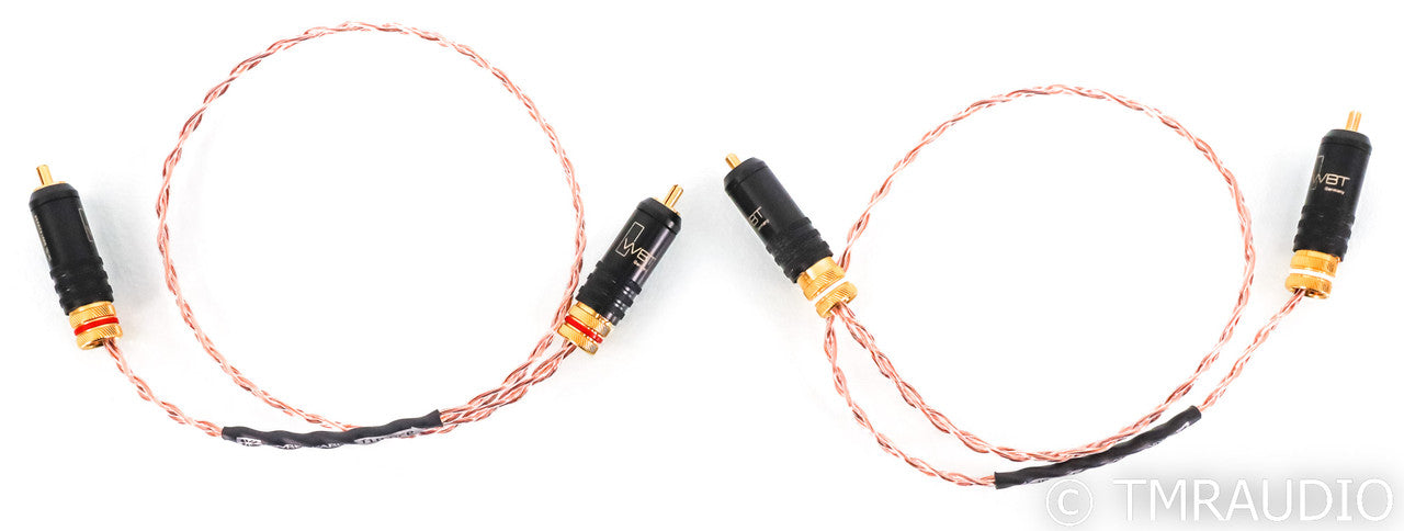 Kimber Kable Timbre RCA Cables; 0.5m Pair Interconnects; WBT CU