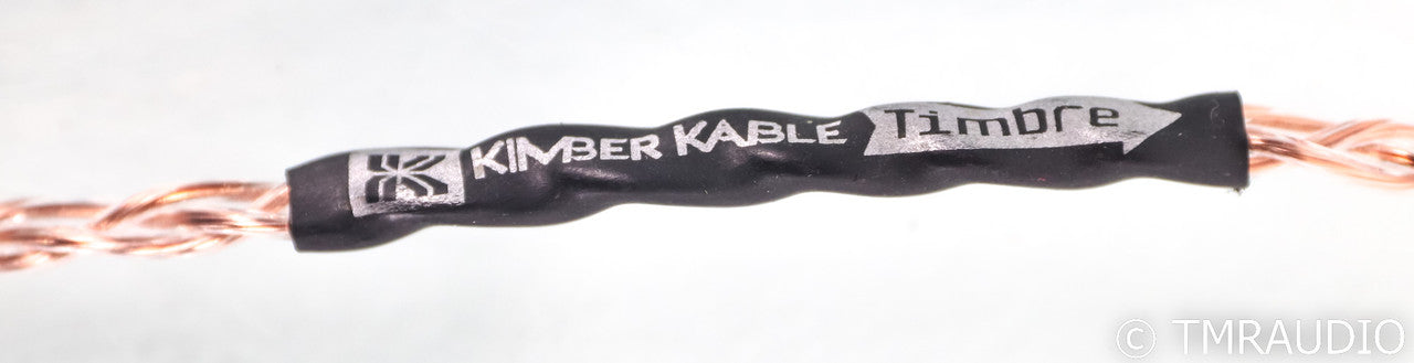 Kimber Kable Timbre RCA Cables; 0.5m Pair Interconnects; WBT CU