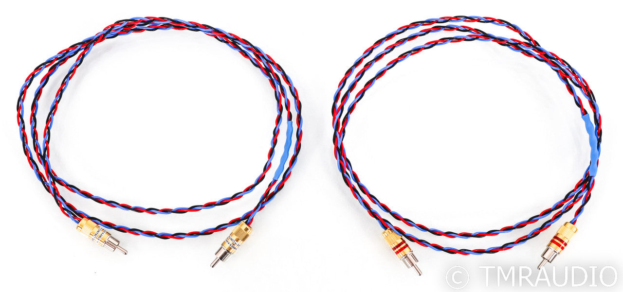 Kimber Kable PBJ RCA cables; 1.5m Interconnects; ULTRAPLATE