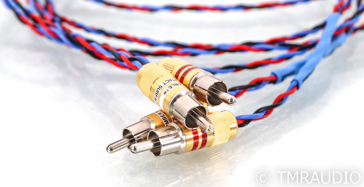 Kimber Kable PBJ RCA cables; 1.5m Interconnects; ULTRAPLATE