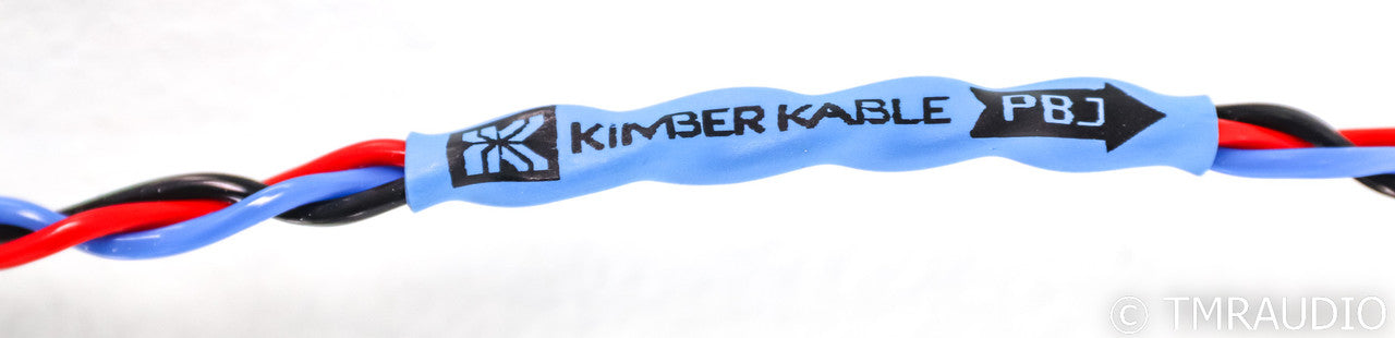 Kimber Kable PBJ RCA cables; 1.5m Interconnects; ULTRAPLATE