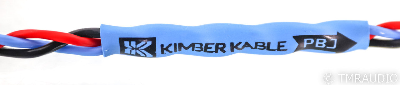 Kimber Kable PBJ RCA cables; 1.5m Interconnects; ULTRAPLATE
