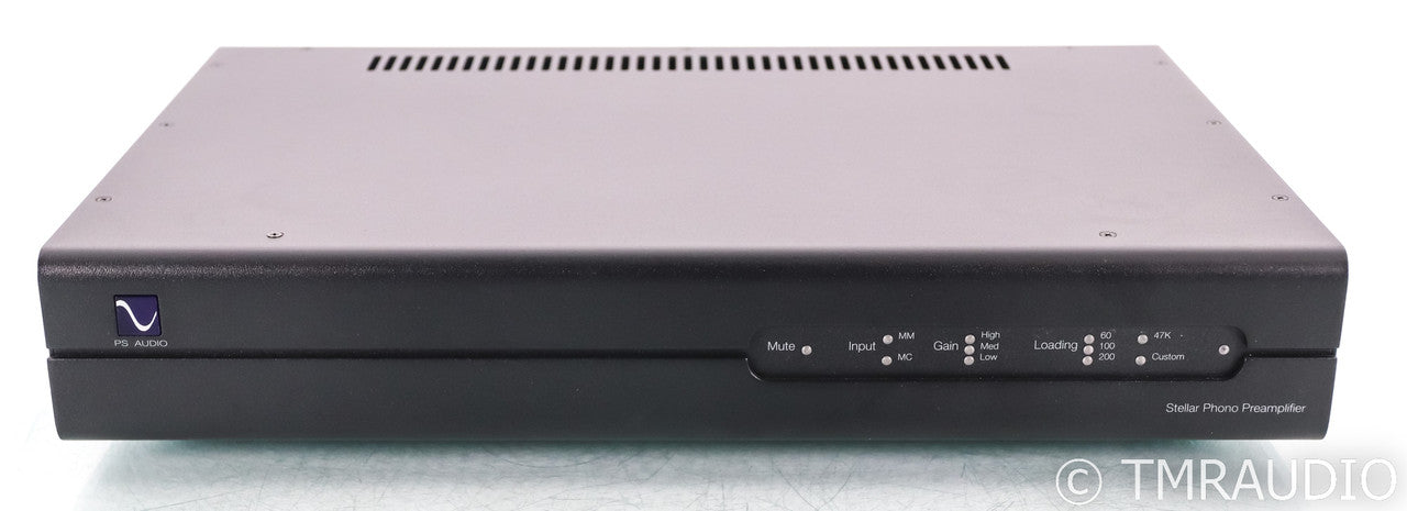 PS Audio Stellar MM / MC Phono Preamplifier; Black; Remote (Used)