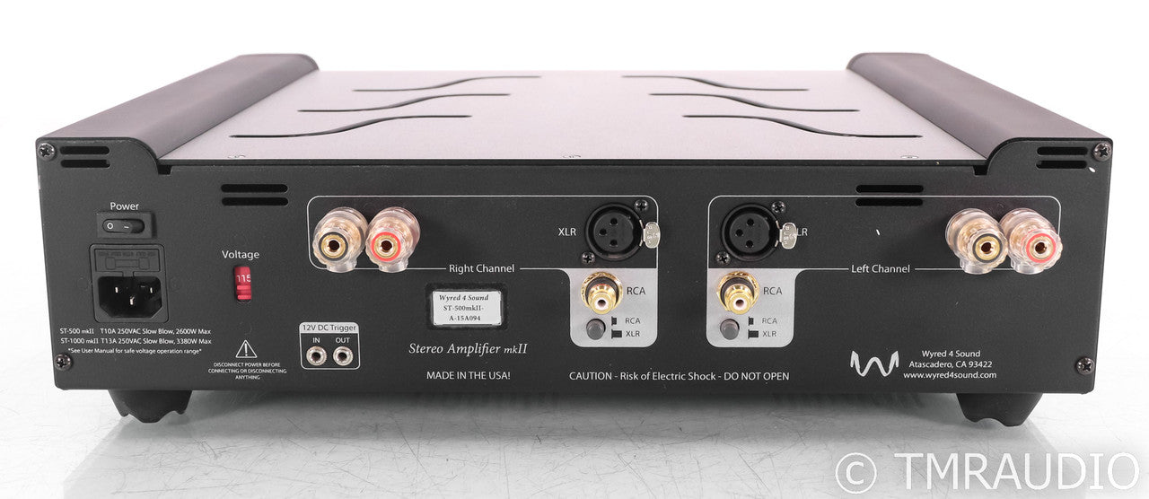 Wyred 4 Sound ST-500 MkII Stereo Power Amplifier; ST500