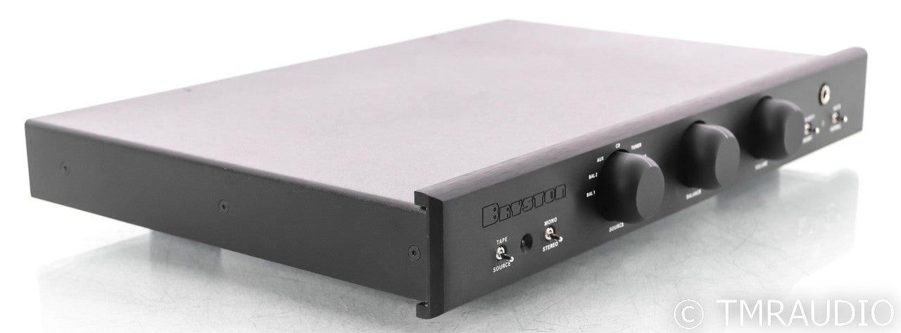Bryston BP26 Stereo Preamplifier; PS-3 Power Supply; Black (No Remote)