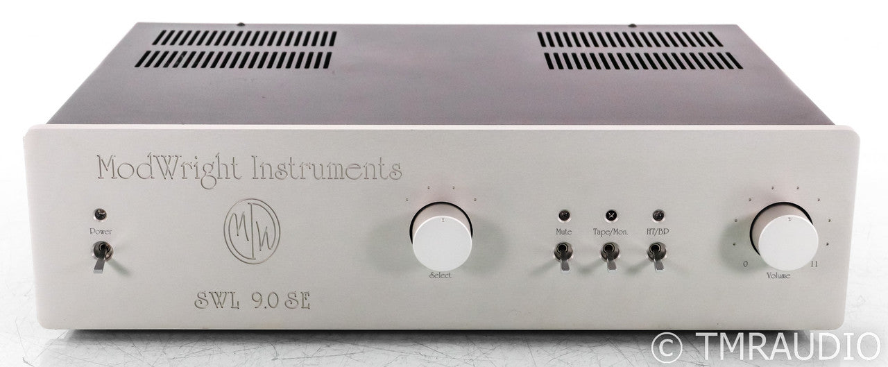 ModWright SWL 9.0SE Stereo Tube Preamplifier; Silver; Remote; SWL9.0 (Upgraded)
