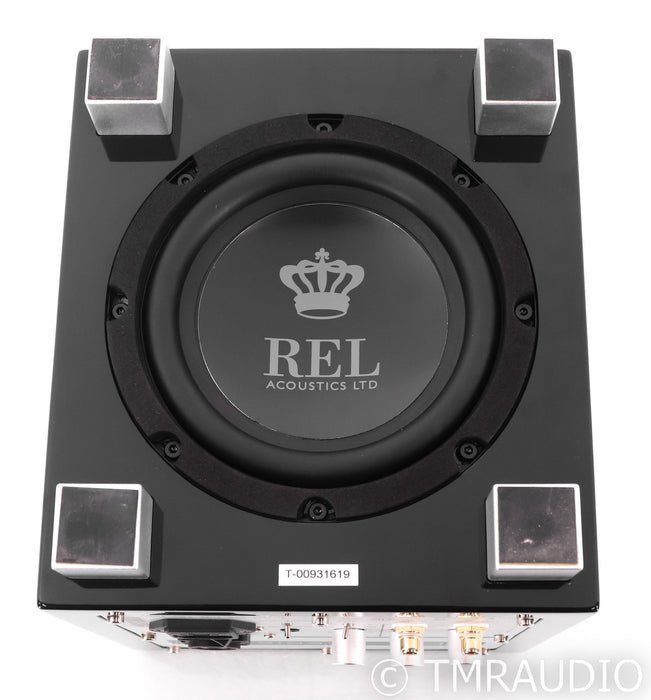 REL T/Zero 6.5" Powered Subwoofer; Gloss Black; TZero