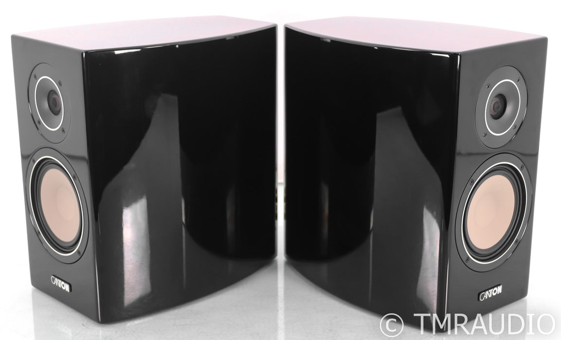 Canton Reference 9 K Bookshelf Speakers; Piano Black Pair; 9K
