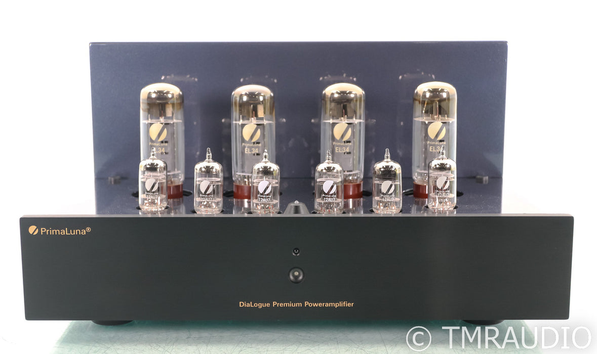 PrimaLuna DiaLogue Premium Stereo Tube Power Amplifier; Black; Remote