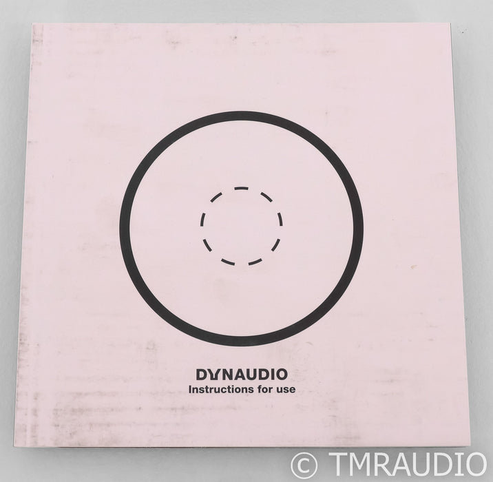 Dynaudio Evoke 20 Bookshelf Speakers; Blonde Wood Pair
