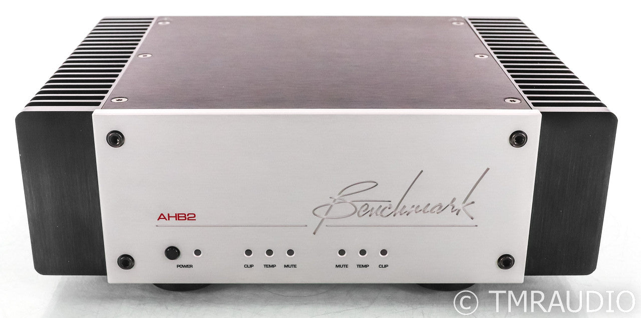 Benchmark AHB2 Stereo Power Amplifier; Silver
