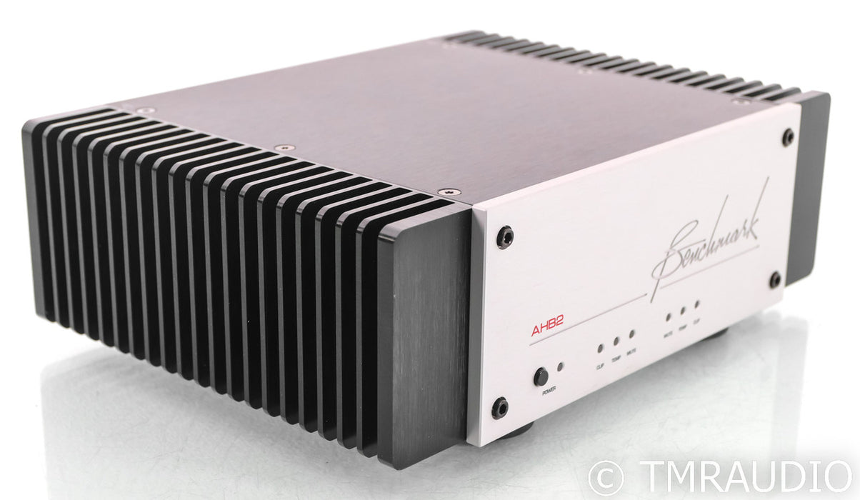 Benchmark AHB2 Stereo Power Amplifier; Silver