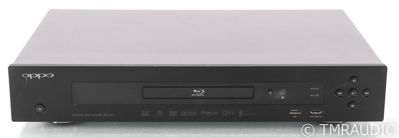 Oppo BDP-103 Universal Blu-Ray Player; BDP103; Remote