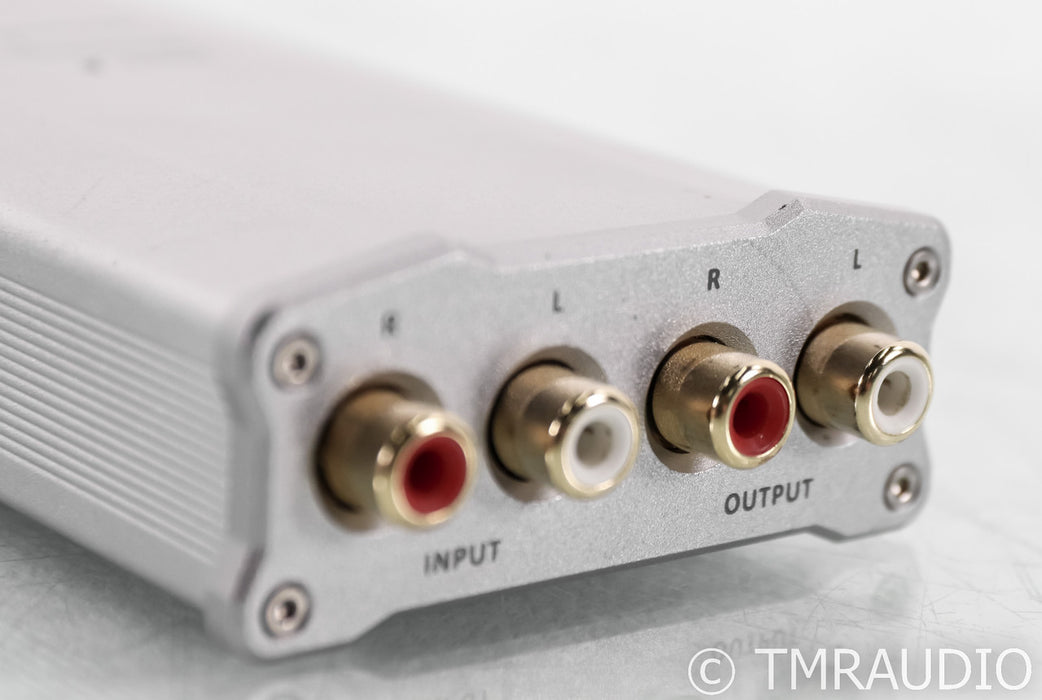 iFi Micro iTube2 Stereo Tube Buffer / Preamplifier; Silver