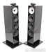 B&W 702 S2 Floorstanding Speakers; Gloss Black Pair; 702S2