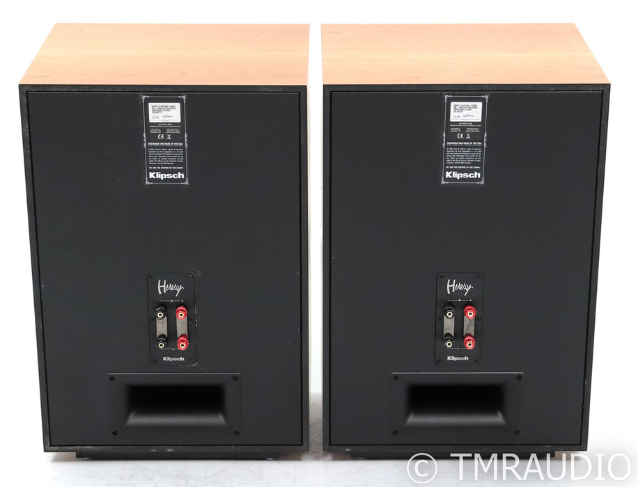 Klipsch Heritage Heresy IV Floorstanding Speakers; Natural Cherry Pair