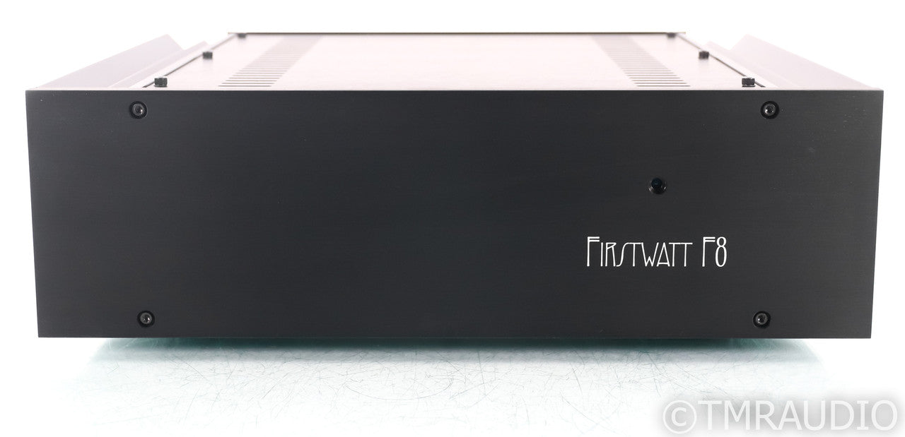 First Watt F8 Stereo Power Amplifier; F-8; Black