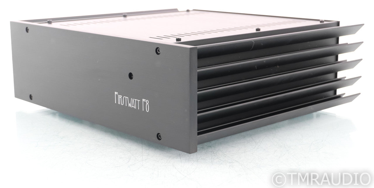 First Watt F8 Stereo Power Amplifier; F-8; Black