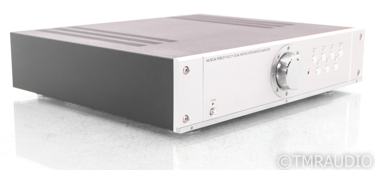 Musical Fidelity A3.2 Stereo Integrated Amplifier; Remote; MM Phono; Silver