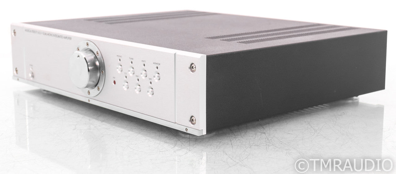 Musical Fidelity A3.2 Stereo Integrated Amplifier; Remote; MM Phono; Silver